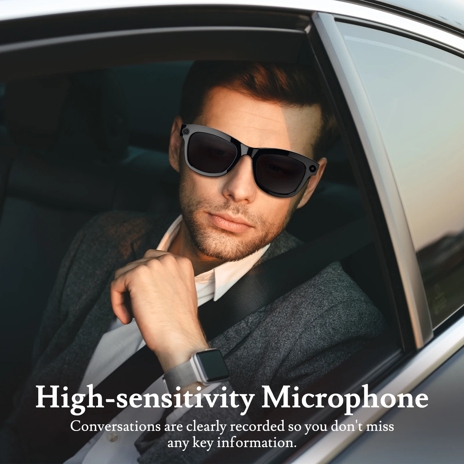 EIGIIS 2025 نظارات ذكية جديدة لحوار الذكاء الاصطناعي مع كاميرا تصوير بلوتوث مكالمة في الوقت الحقيقي وظيفة تقليل الضوضاء #3