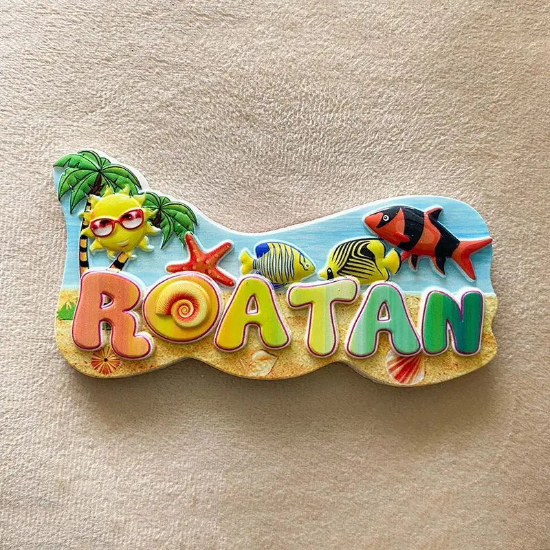 

Loatan Creative Travel Souvenir Caribbean High-Value Travel Souvenir 3D Resin Craft