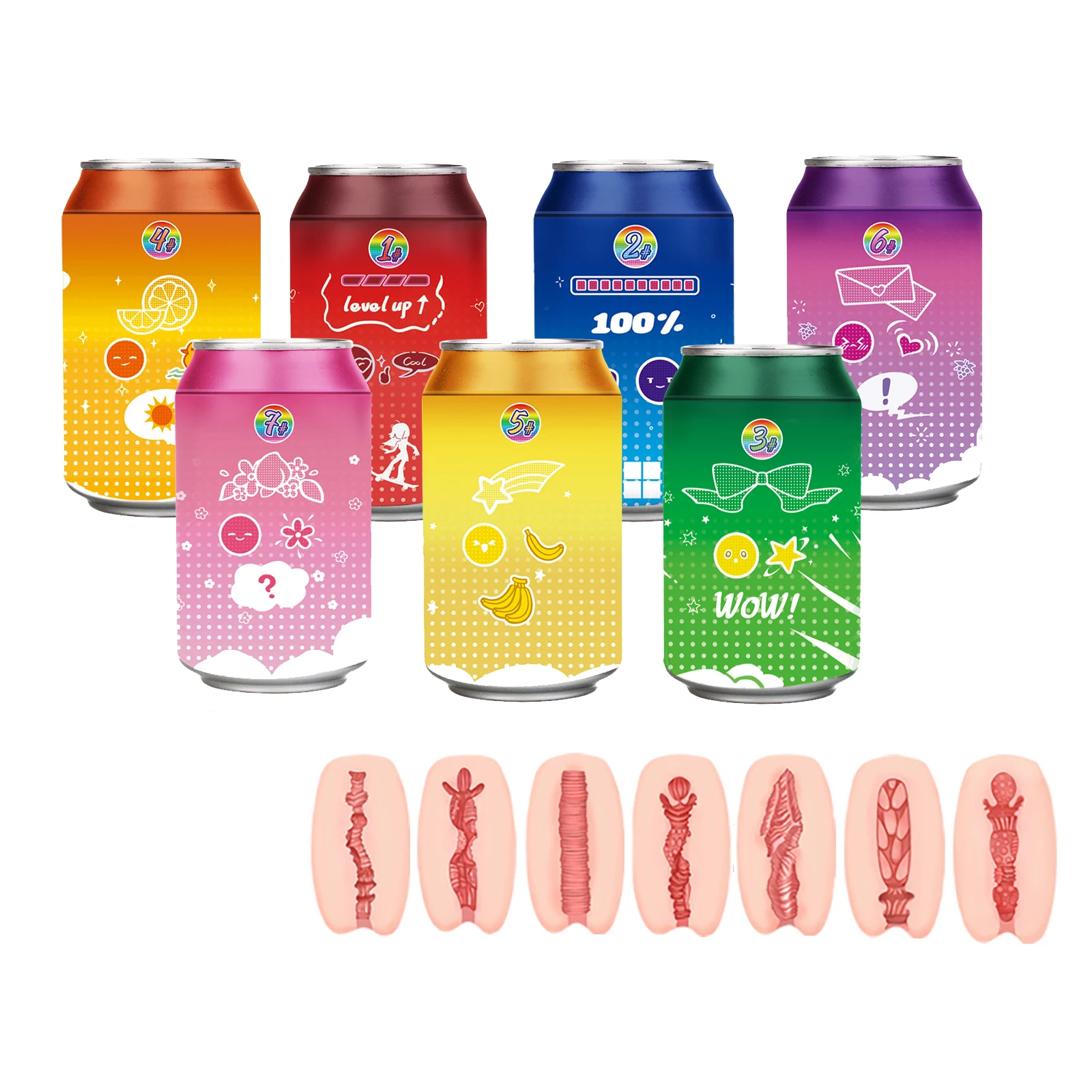 YUU Vaginas reales para hombres, masturbadores masculinos de bolsillo, masturbador vaginal, huevos de masturbación, juguetes para adultos elásticos portátiles