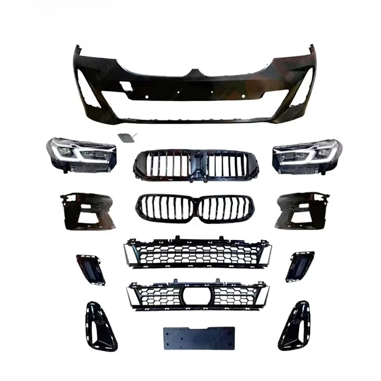 

2017-2020 6 серии Sport PP модифицированный передний бампер комплект автомобильного бампера для 6 серии G32 Pre to Lci автомобильный бампер