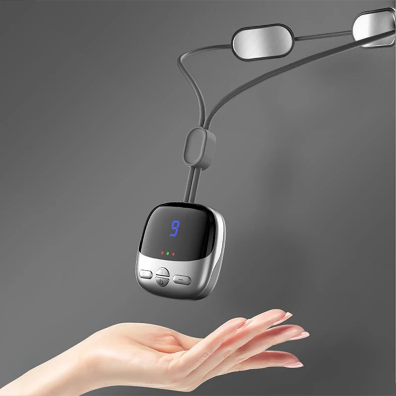 

Mini Smart Hanging Neck Shoulder Cervical Spine Massager Mini Portable Compress Neck Artifact Dredging Neck Protector