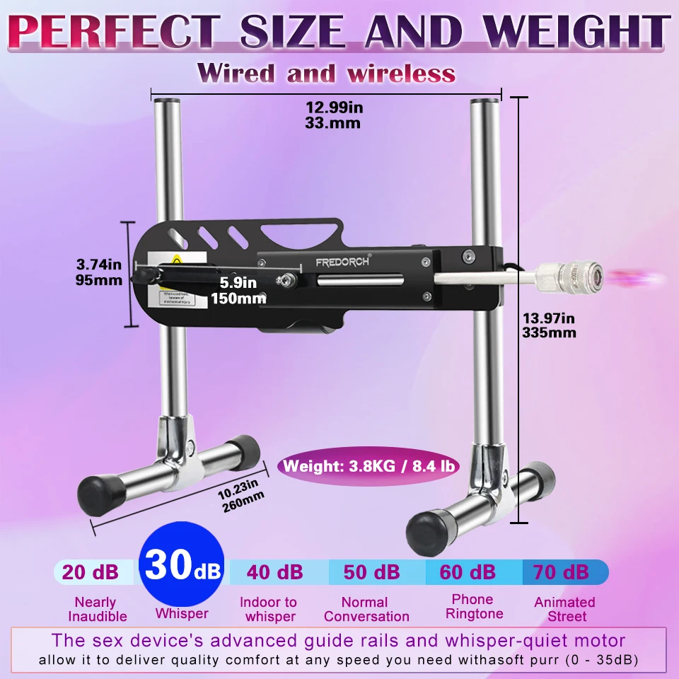 DTSUDU 80W New Sex Machine Adjustable 3-9CM Stroke with Remote Control Love Macine for Women Men Masturbation Sex Product view 3