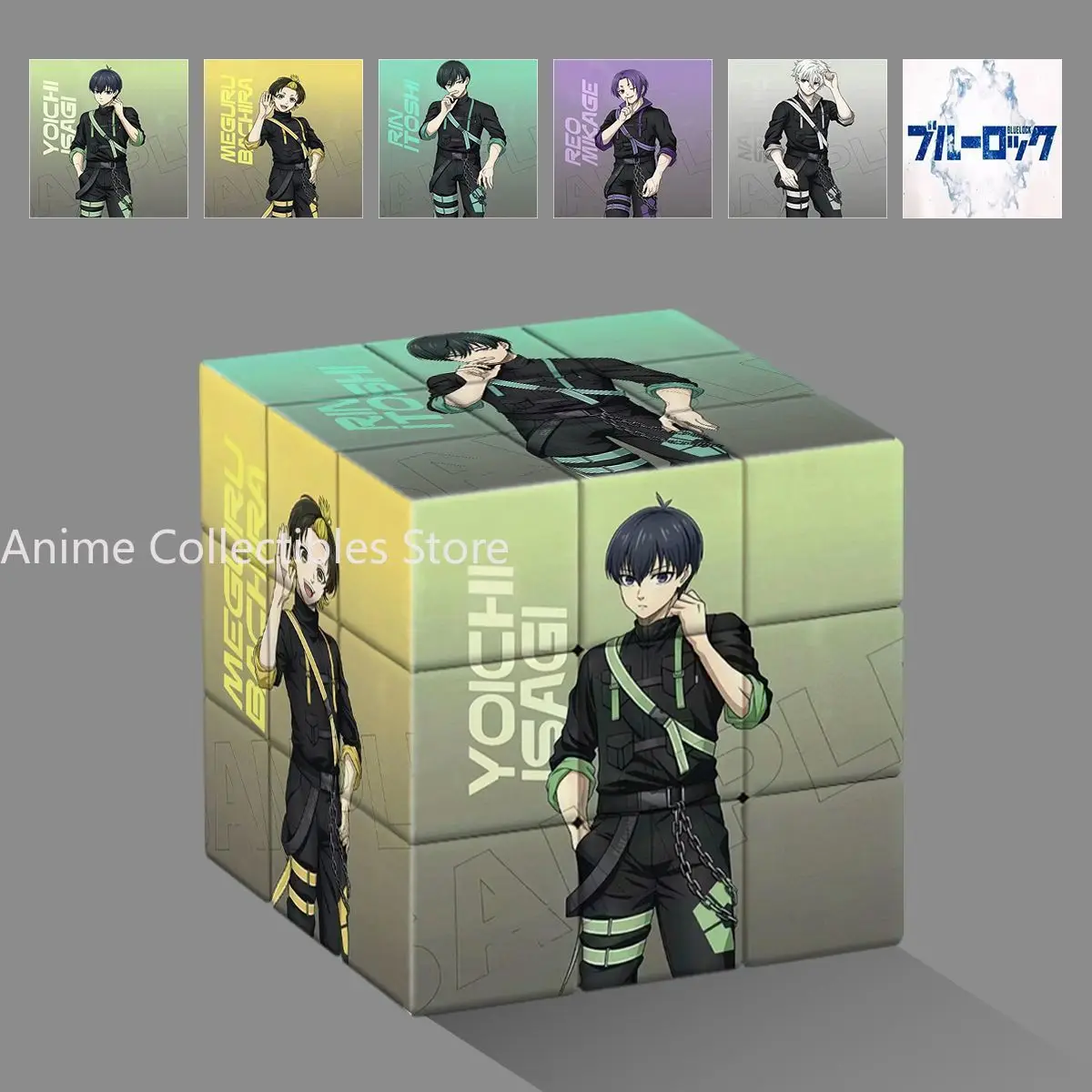 

Интересный магический куб аниме «Синий замок» Bachira Meguru соревнования скорость Magic Cube головоломка Magico Cubo подарки на день рождения