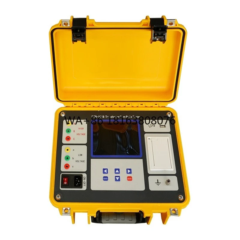 DZB-201B 220V Transformer Winding DC Resistance Tester with 1-Year Warranty Ratio Measuring Instrument