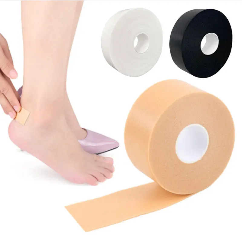 Silicone Gel Heel Cushion Protector Foot Feet Care Shoe Pads Insert Insole Sticker Useful Women Heel Protector Cushion Tapes