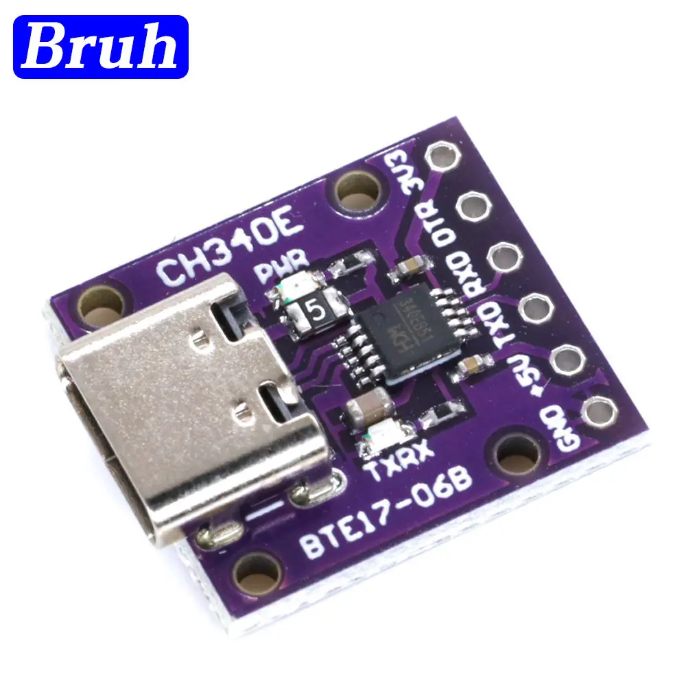 CH340N SOP8 USB to TTL module Pro Mini downloader replaces CH340G CH340E