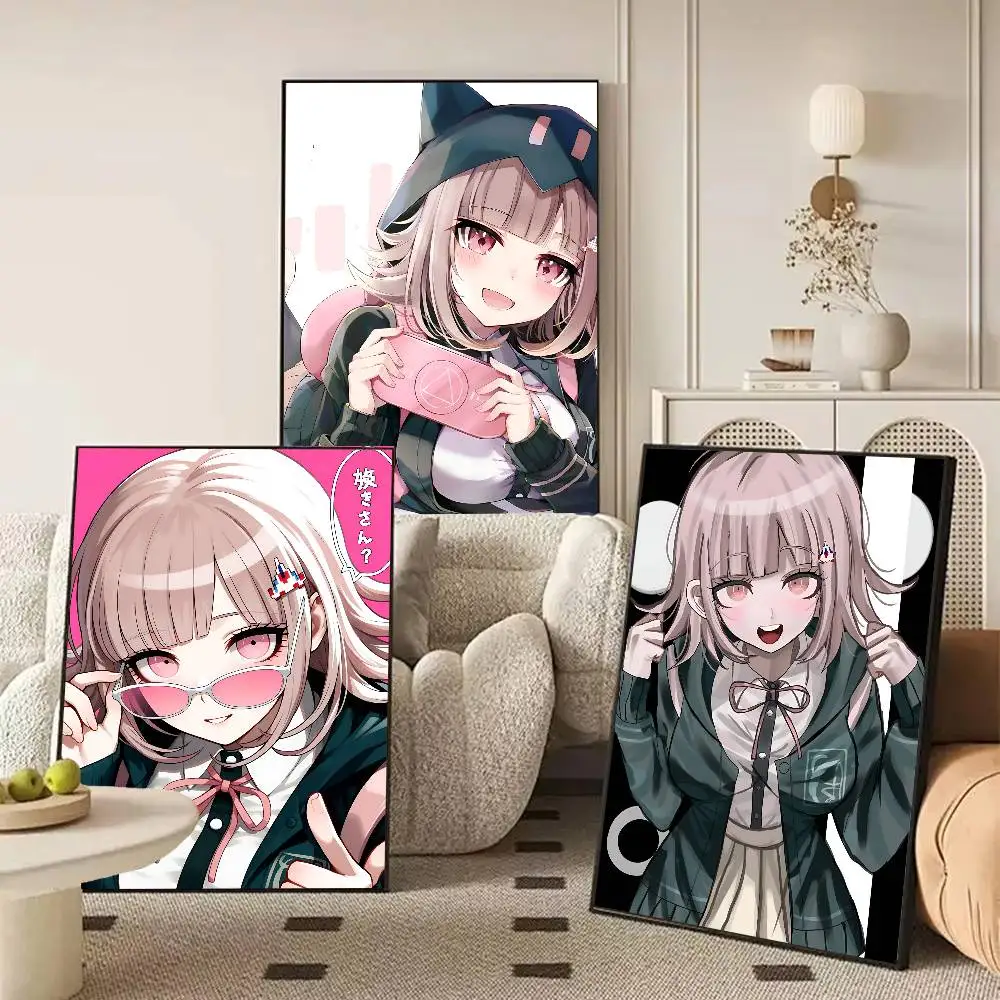 Nanami Chiaki Super Danganronpa 2 Poster and Prints Wall Art Pictures for Modern Bedroom Game Room Home Decor view 3