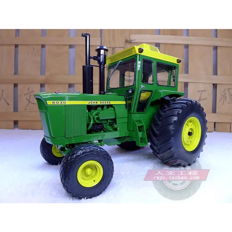 Defects Diecast ERTL 1:16 Scale 6030 Agricultural Alloy Tractor Model Collectible Toy Gift Souvenir Display Ornament