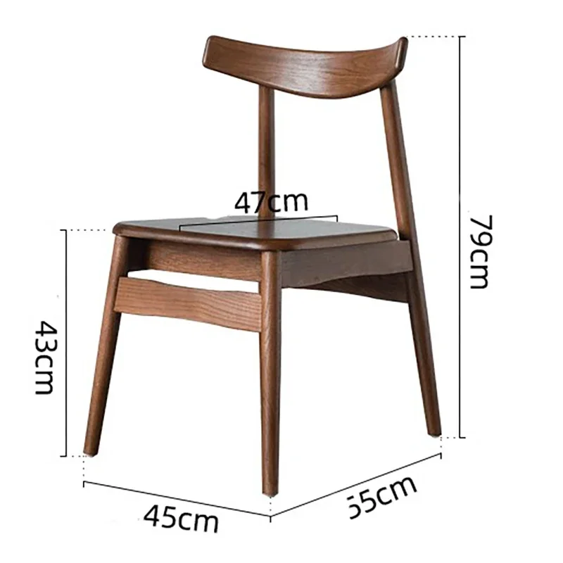 

** Винтажный обеденный стул, эргономичный европейский эстетический уникальный стул, минималистичный удобный шезлонг, мебель для яслей