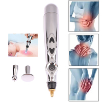 Electric Acupuncture Point Massage Pen Pain Relief Laser Therapy Electronic Meridian Energy Pen Body Head Back Neck Leg Massager