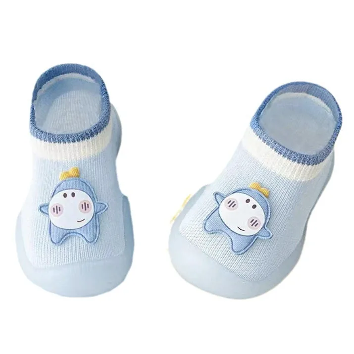 2026 baby socks shoes for spring autumn cute cat style cotton floor shoes soft botton anti-slip first walkers 0-3 years view 5