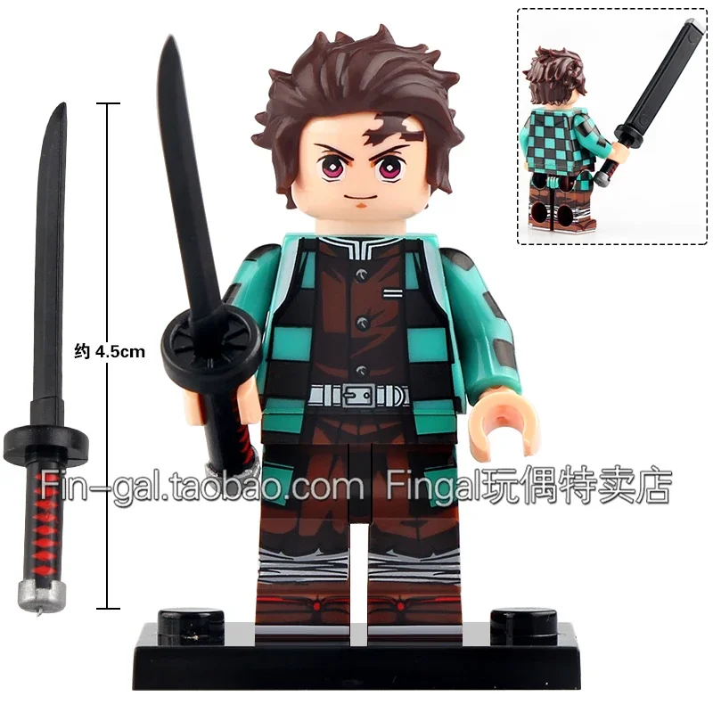 Anime Demon Slayer Tokitou Muichirou Tomioka Giyuu Kanroji Mitsuri Tsuyuri Kanawo Cosplay Action Toys Garage Kits Figurine Model