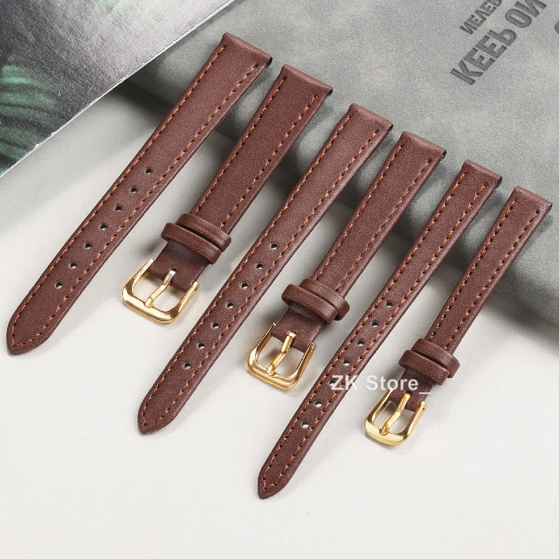 PU Leather Watch Straps 8/10/12/14/16/18mm 20mm 22mm for Smart Watch Quartz Watch Bracelet band for Men Women Watch Accressories