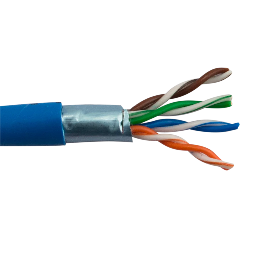 CHANGBAO Fabrication Bulk FTP LAN Cable ODM High Performance Cat5e/Cat5 FTP Ethernet Communication Cable For Commercial Use