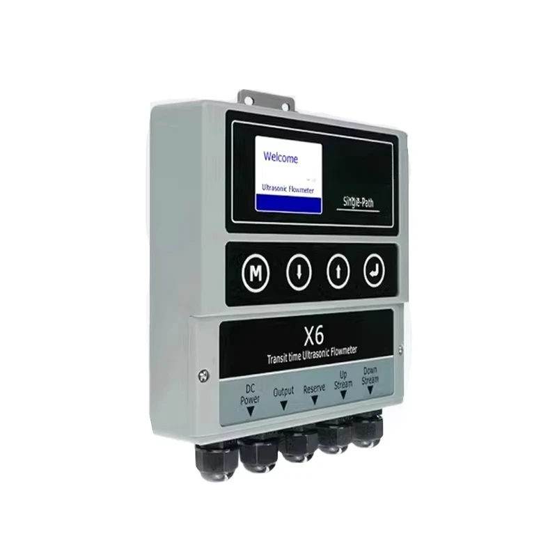 

Hot-selling intelligent sensor gas quality clip-on portable ultrasonic flowmeter