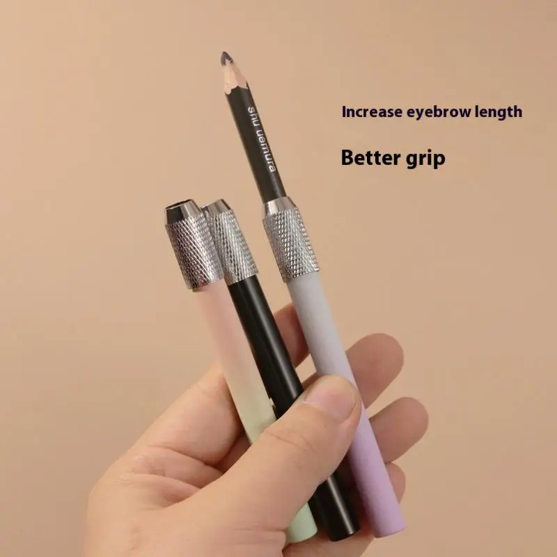 

1Pcs Writing Metal Color Rod Adjustable Single Head Pencil Extender Holder Sketch School Painting Art Tool