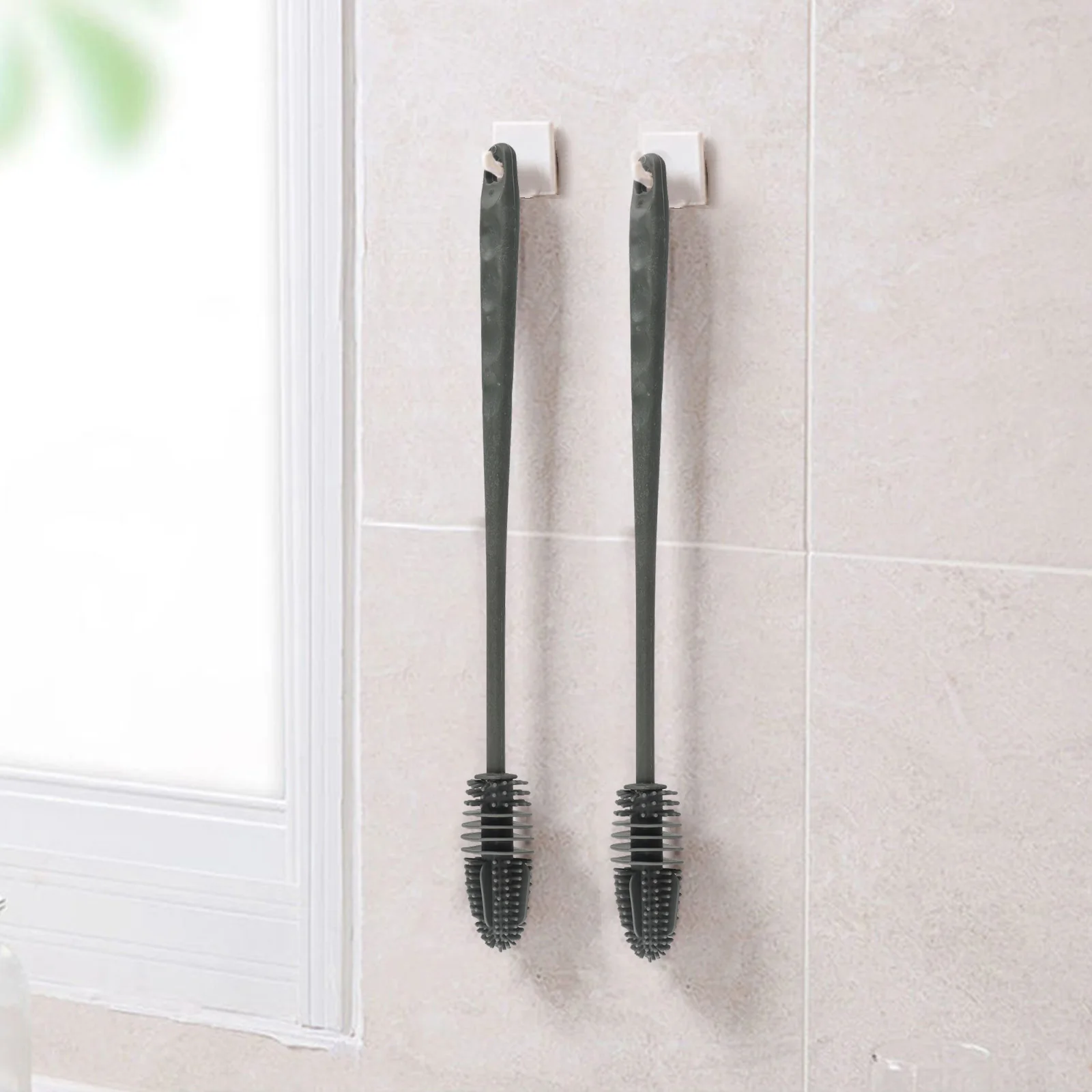 Кухонные принадлежности Щетка для чистки сада и дома 32x3 см 50 г Удобный Простой в использовании Серый Лидер продаж Надежный Практичный