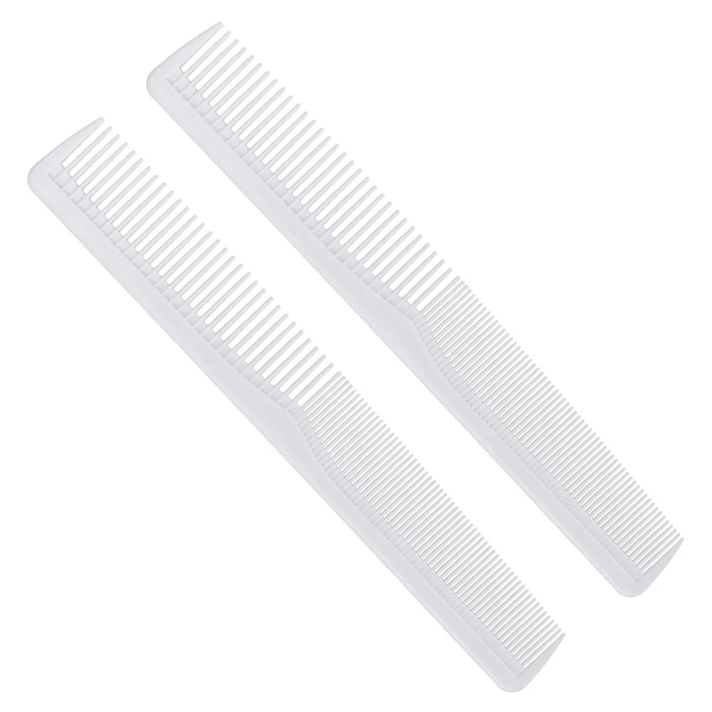 

5Pcs Anti-Static Plastic Hairdressing Styling Combs Multiple Tooth Densities for Salon Barber Hair Cutting Tools