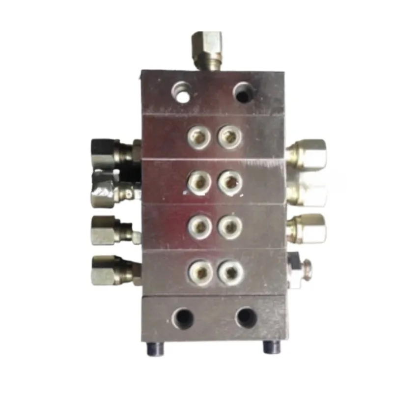 Progressive distributor, single line distributor, dry oil distributor