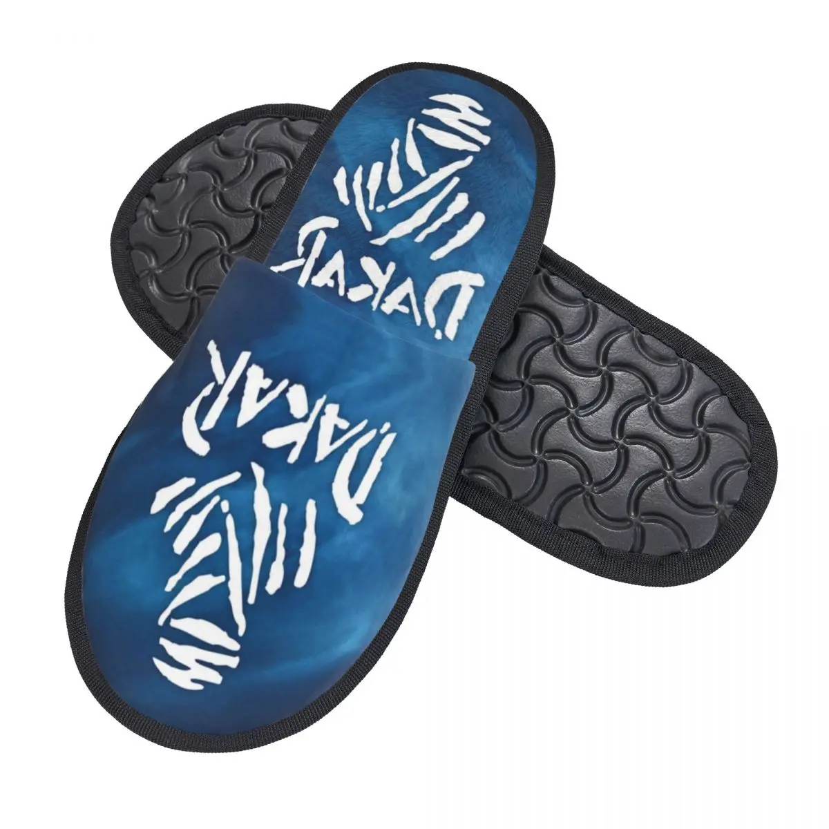 Custom D-Dakares Off Road Comfort Scuff With Memory Foam Slippers Women Bedroom House Shoes