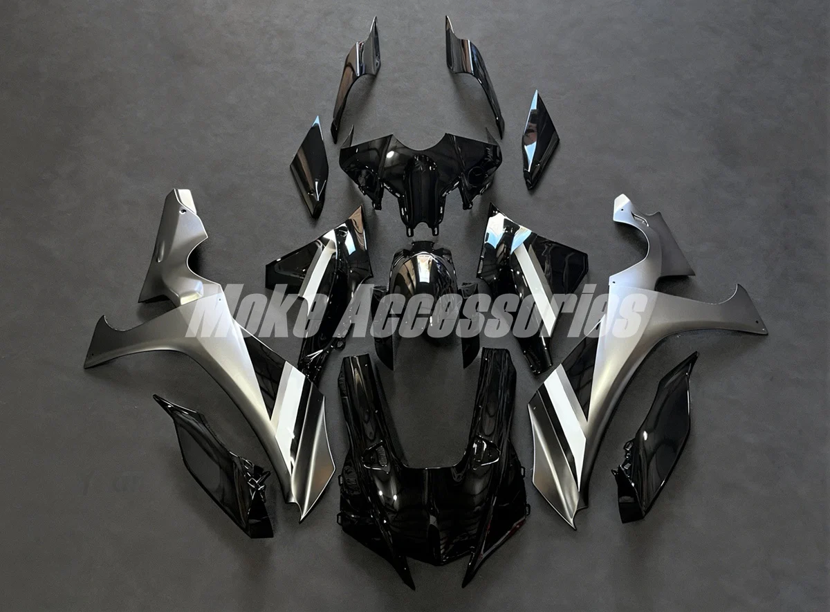 

Комплект обтекателей для YZF R1M R1 2020 2021 2022 2023, высококачественный комплект кузовных деталей из АБС-пластика, черный, серебристый, белый