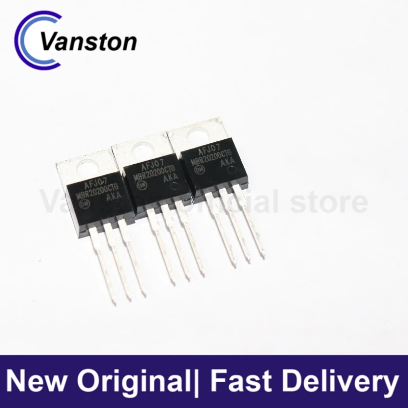 5pcs MBR20200CTG TO-220 Voltage Regulator Diode Brand New Original One-Stop Order