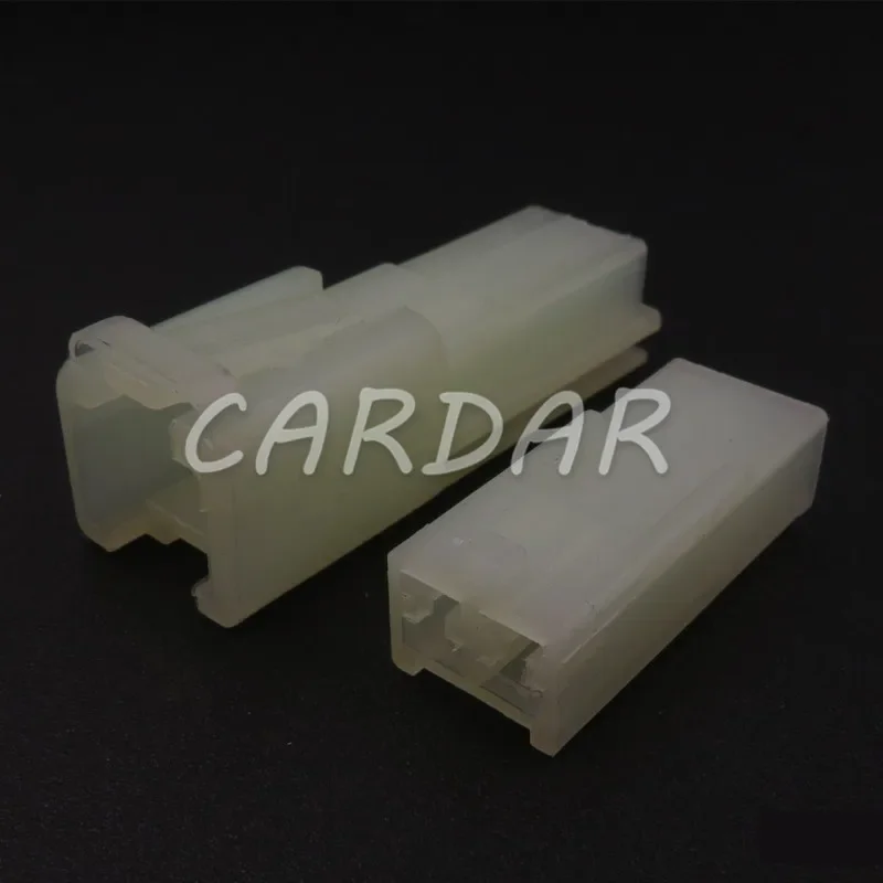 

1 Set 2 Pin Electronic Automotive Connector AC Assembly Auto Household Plug Crimp Terminal Socket