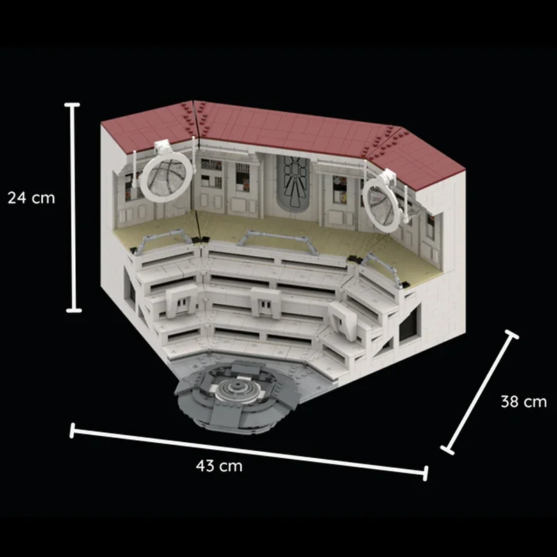 Star Movie Model Moc Building Bricks Rebel Alliance Briefing Room Technology Modular Blocks Gift Christmas Toy DIY Sets Assembly