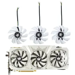 Cooling Fan For GALAXY KFA2 GTX 1080Ti 1080 1070Ti 1070 1060 HOF Graphics card fan replacement 85mm 4PIN GA92S2H 0.35A GPU FAN