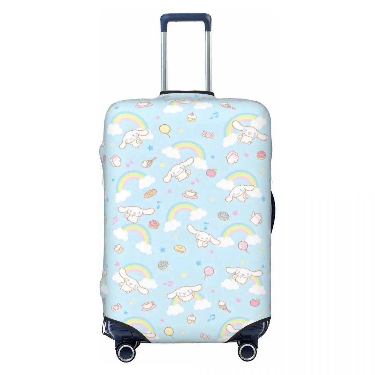 

Custom Cinnamoroll Cartoon Luggage Cover Elastic Travel Suitcase Protective Covers Suit For 18-32 inch