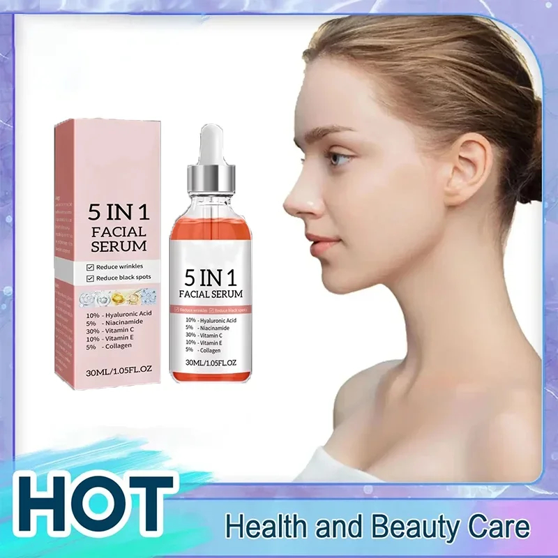 

Facial Anti-Wrinkle Serum Fade Fine Lines Anti-Aging Whitening Moisturizing Remove Freckles Brighten Facial Skin Care