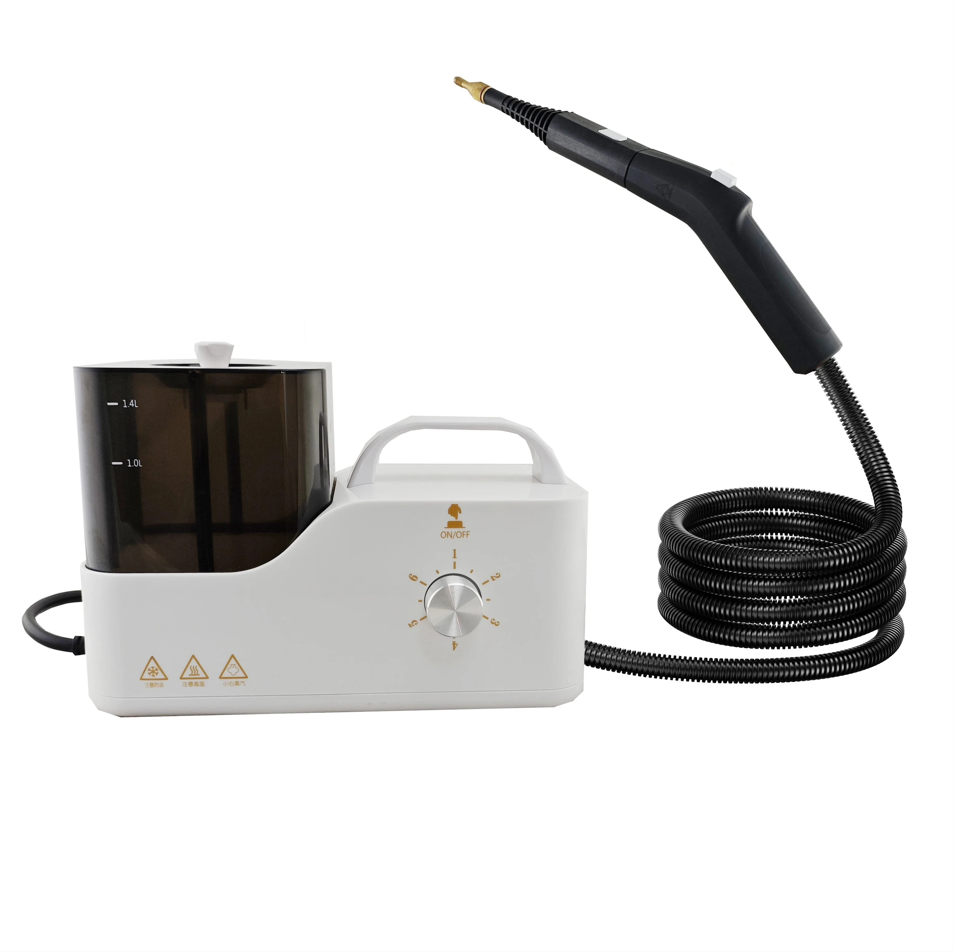 

2025 New 2 in 1 Steam Cleaner 1.4L Large Water Tank Steam Cleaner High Appearance Multi-purpose Kitchen Household Steam Cleaner