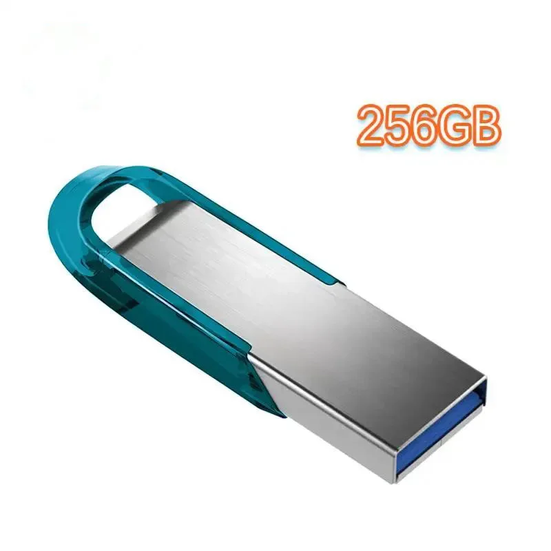 Lenovo 2TB USB 3.2 Metall-Flash-Laufwerke, super schnelle USB-Sticks, 1TB 512GB, tragbare USB-Sticks für Auto, Telefon, Computer