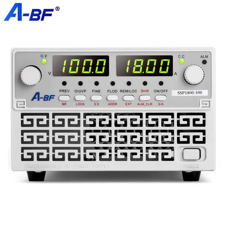 A-BF SSP-Series Wide Range Low Ripple Programmable Power Supply SSP1800 High Power 4-Bit Programmable DC Regulated Power Supply