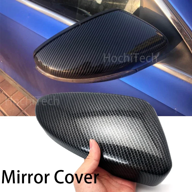 Osłona lusterka bocznego z włókna węglowego do VW Golf 7.5 MK7 7 GTD R GTI 6 Passat B7 CC Scirocco Polo 6R 6C MK6 Cap do Jetta 6 MKVI