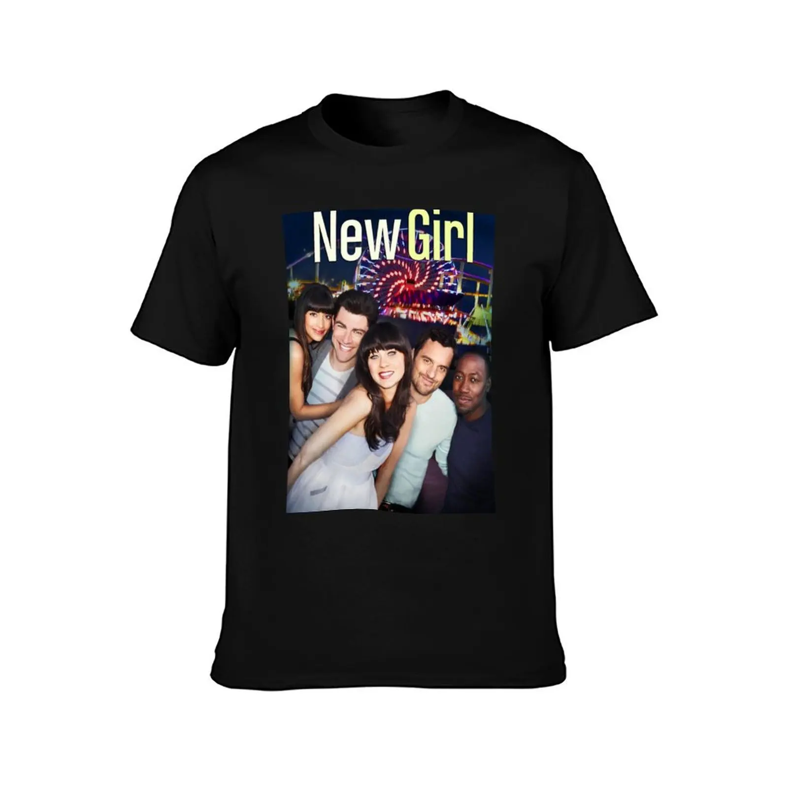 Nick Miller T-Shirt Basic Tee Shirt for Everyday Outfit T-Shirt