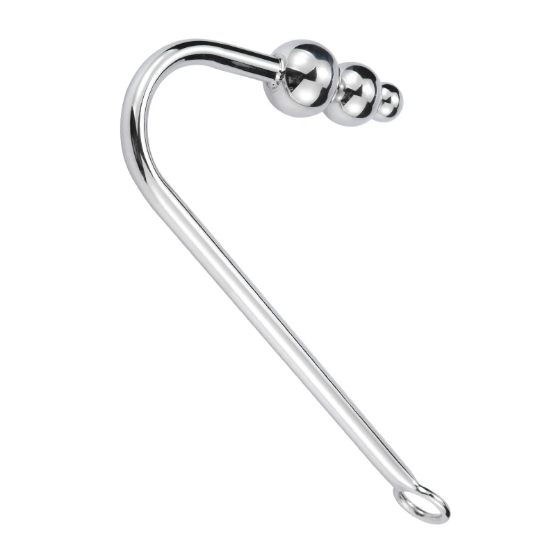 Anal Hook Stainless Steel Sex Toys for Man Metal Butt Hook Dilator Prostate Massager Chastity Device Anal BDSM Gay Fetish Toys