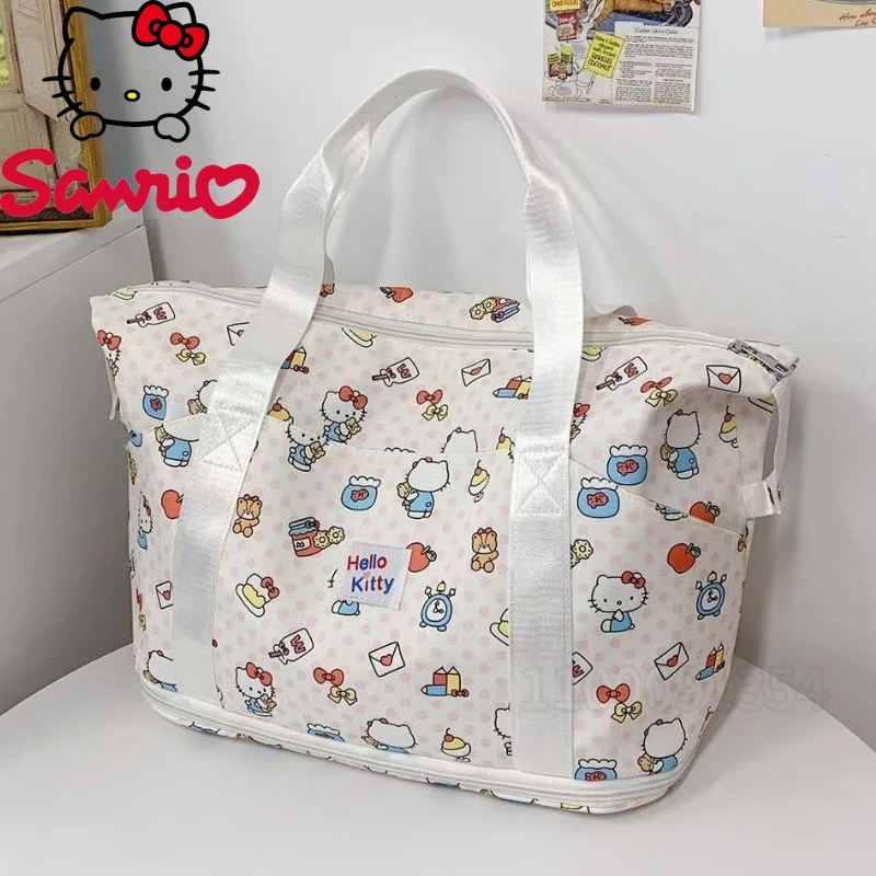 

Hello Kitty New Baby Diaper Bag Large Capacity Multifunctional Baby Bag Cartoon Travel Storage Luggage Bag High Quality