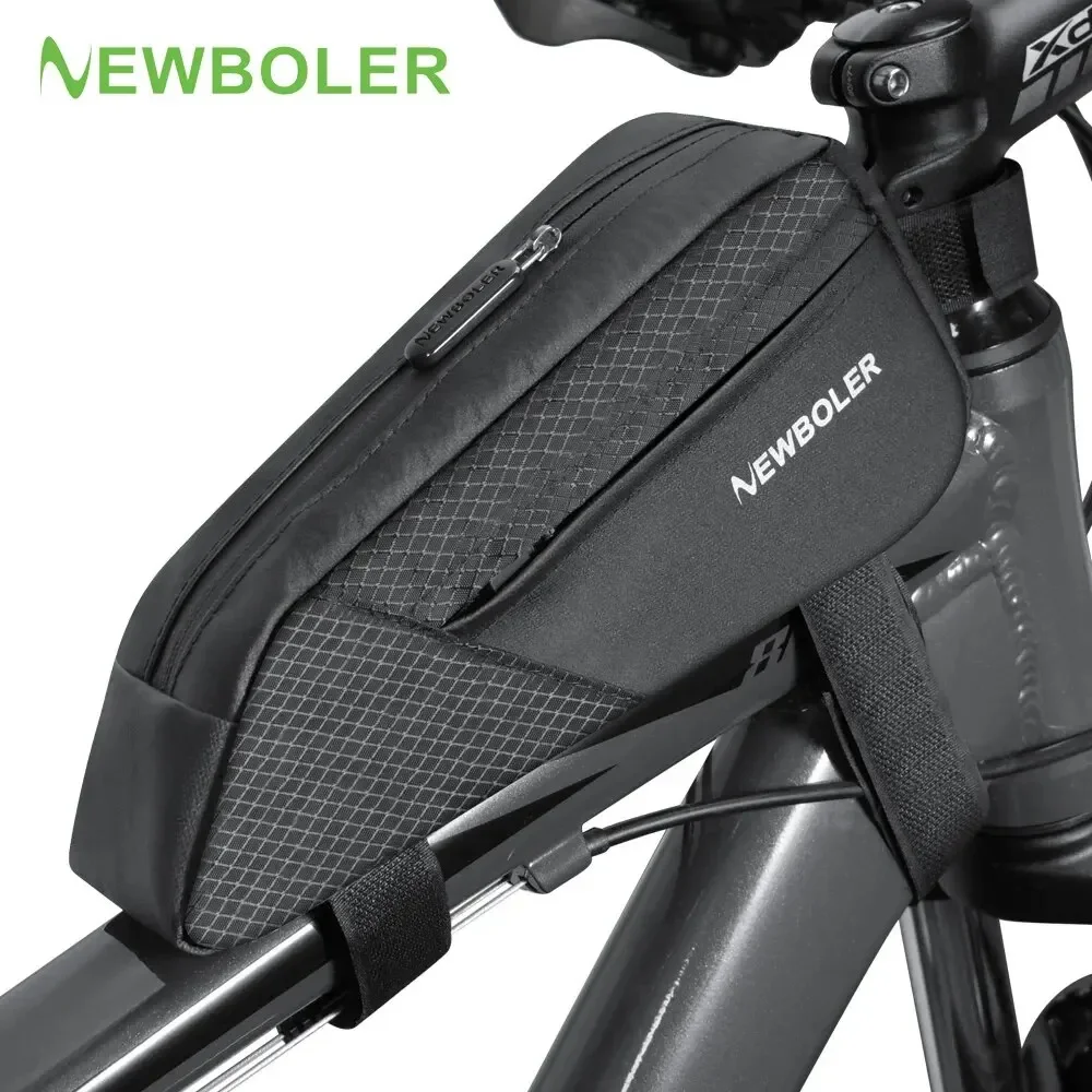 

Bike Bag Waterproof Reflective Front Top Frame Tube Bag Large Capacity Ultralight Bicycle Bag Cycling Pannier Bag Accessories