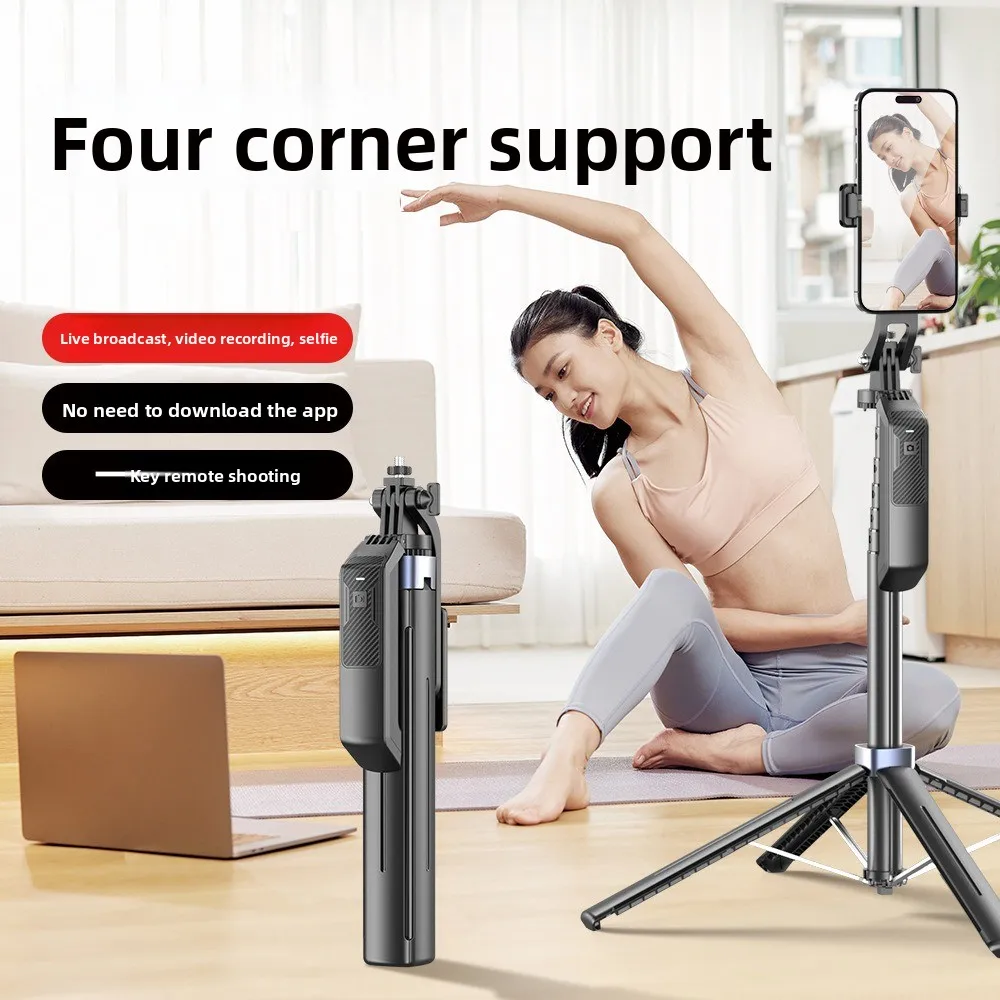 

Tripod Bluetooth Selfie Stick Handheld Portable Telescopic Selfie Stick Extendable Adjustable Selfie Stick Stand