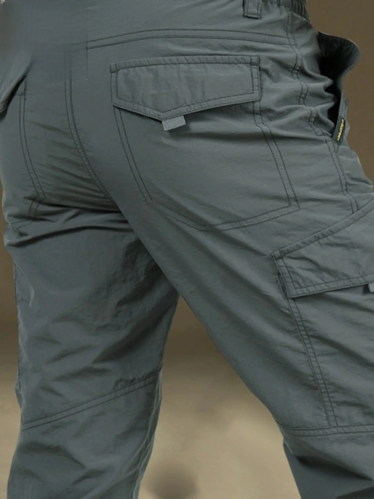 

Pierre Cardin Men's Casual Workwear Straight Leg Pants Qui Dry Outdoor Loose Fit Trousers Polyester Nylon Work Trousers