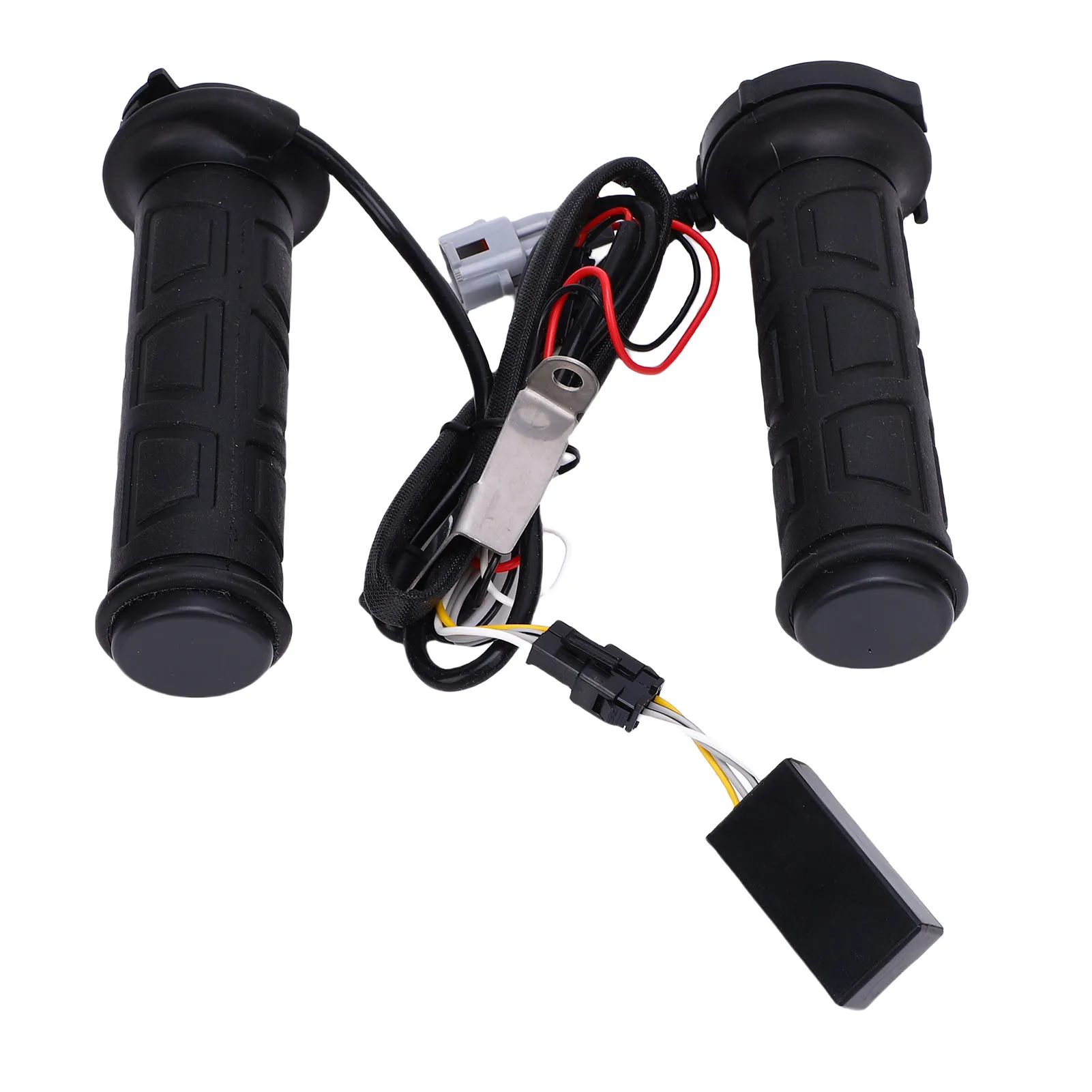

Motorcycle Electric Heating Handlebar Grip 7/8 Inch Rain Proof Non Slip Textured Electric Hot Hand Grip Electric Hot Hand Grip