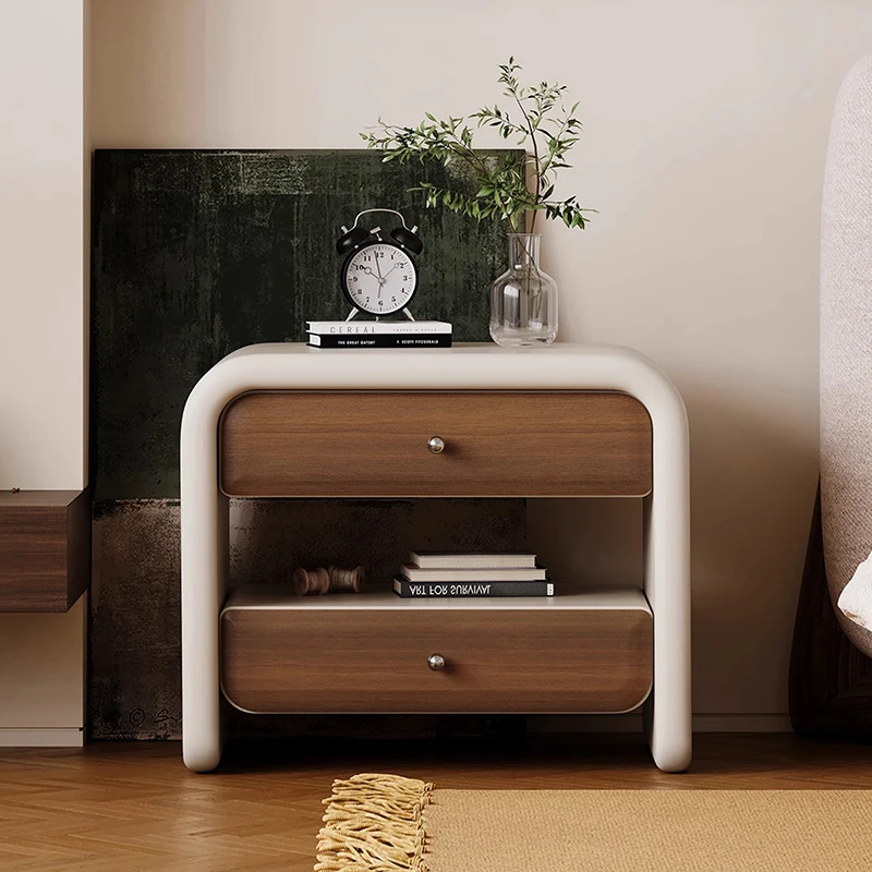 

Modern Luxury Nightstands Nordic Minimalist Bedroom Space Saving Nightstands Narrow Side Mesitas De Noche Home Furniture