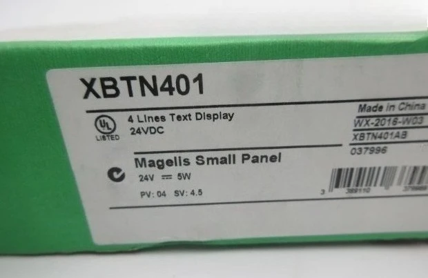 

Brand new 1pcs XBTN401 24VDC Hot Selling Products High Quality Assurance Fast delivery