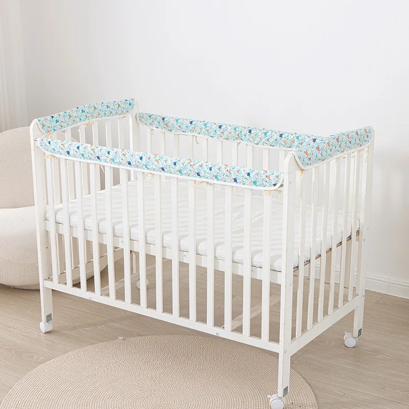 baby-crib-cotton-bumper-pad-chew-proof-bed-rail-guard-cute-cartoon-soft-cotton-padded-edge-protector-crib-safety-set