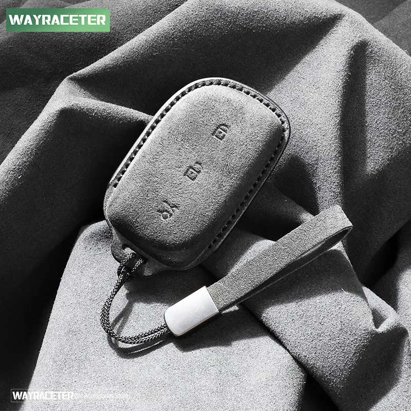 

Made of Alcantara Car Key Case Cover Protection Shell For LYNK&CO Z20 2025 900 Z10 Geely Lynk & Co Interior Accessories