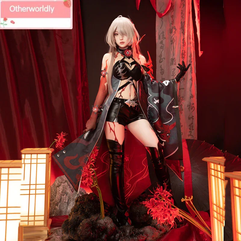 PRE-SALE  Collab Series: Honkai Star Rail Acheron Cosplay Costume Ultimate Form Cosplay Outfits Full Set