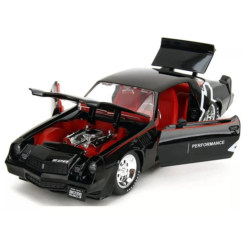 JADA Alloy 1:24 Scale 1979 Camaro Z28/GT-R(R35) Simulation Car Model Classics Adult Souvenir Gift Static Display