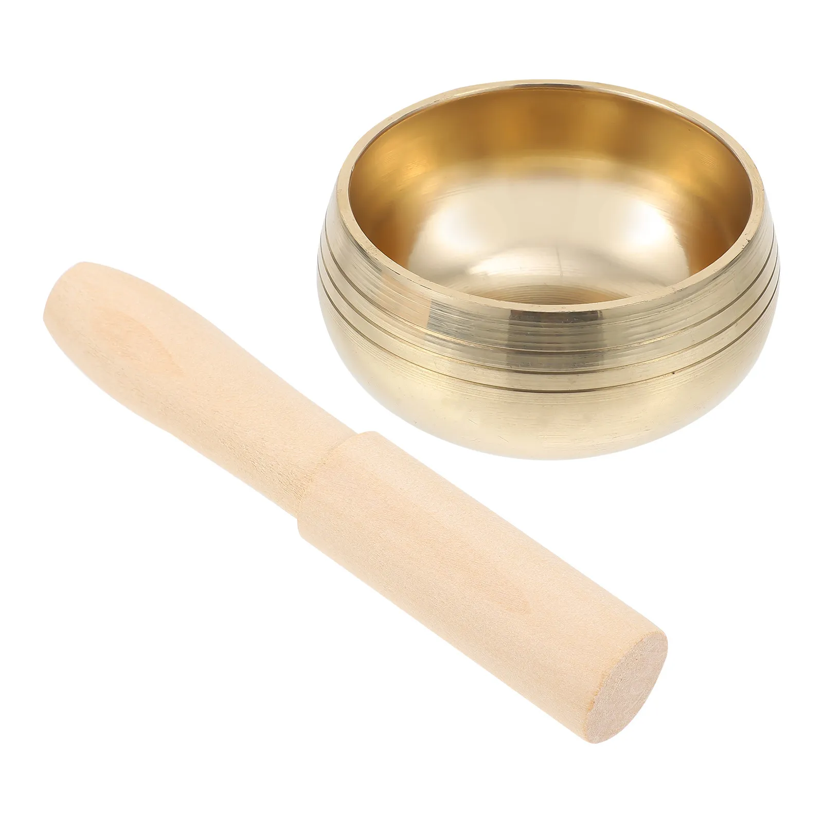 

1Set Meditation Singing Bowl Tibetan Yoga Sound Holder Handmade Healing Relaxation Gift for Men Women Spiritual Practice