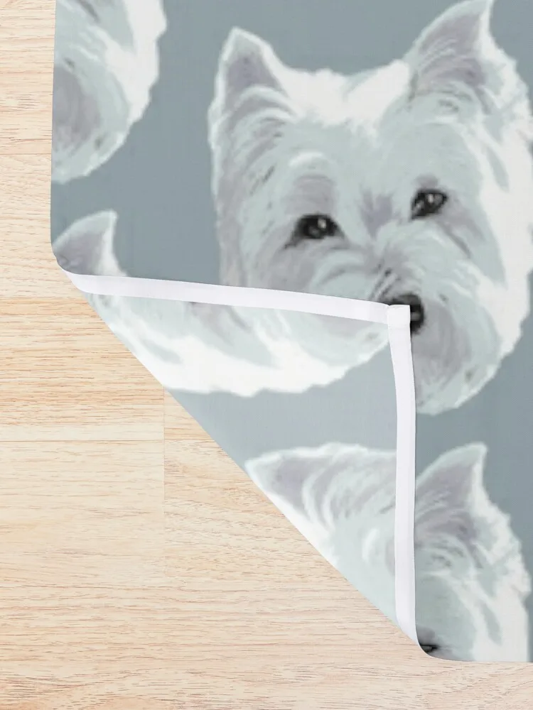 Westie Wonder ~ Face Shower Curtain Bathroom Accessory For Bathrooms With Beautiful Designs Curtain